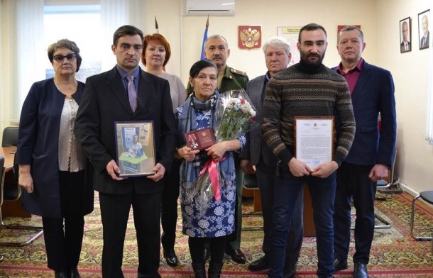 Семье погибшего на спецоперации Александра Дубогрызова из Коми вручили орден Мужества