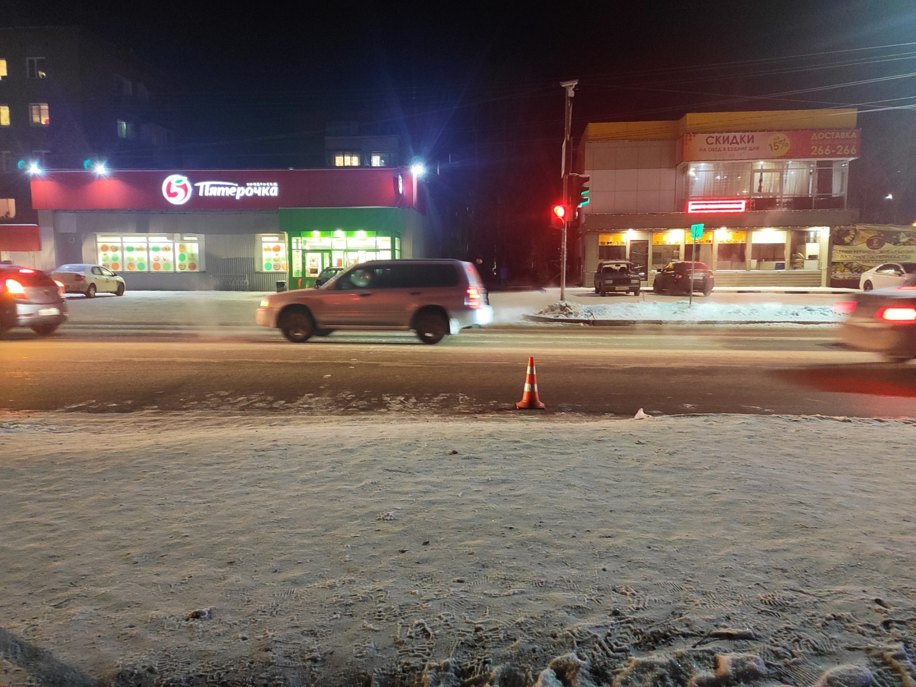 В Сыктывкаре женщина за рулем автомобиля сбила подростка