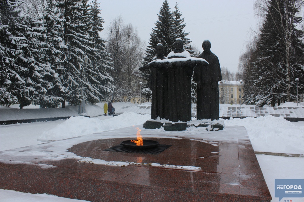 В Сыктывкаре в День защитника Отечества почтили память солдат