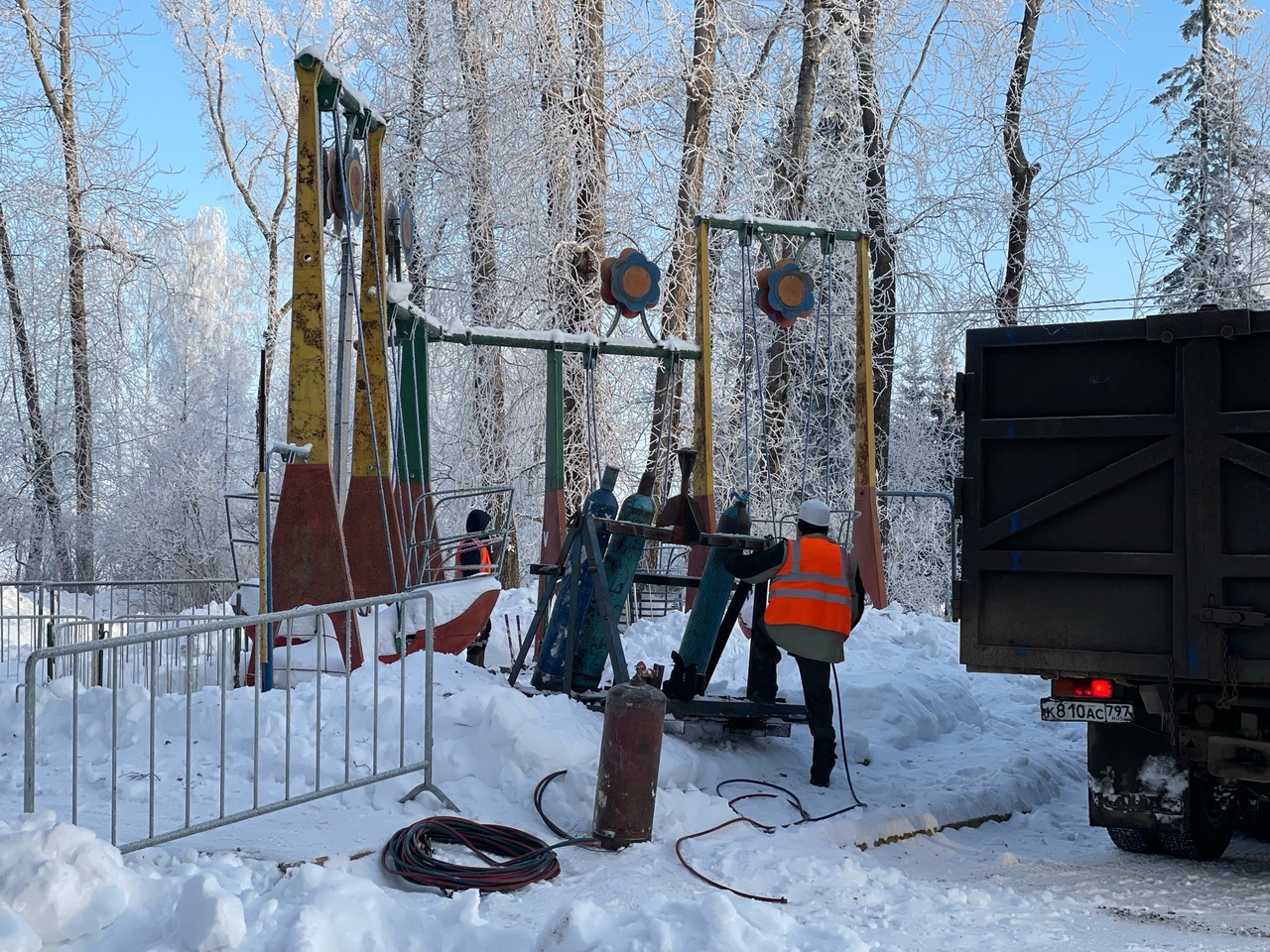 В Кировском парке Сыктывкара появятся новые аттракционы