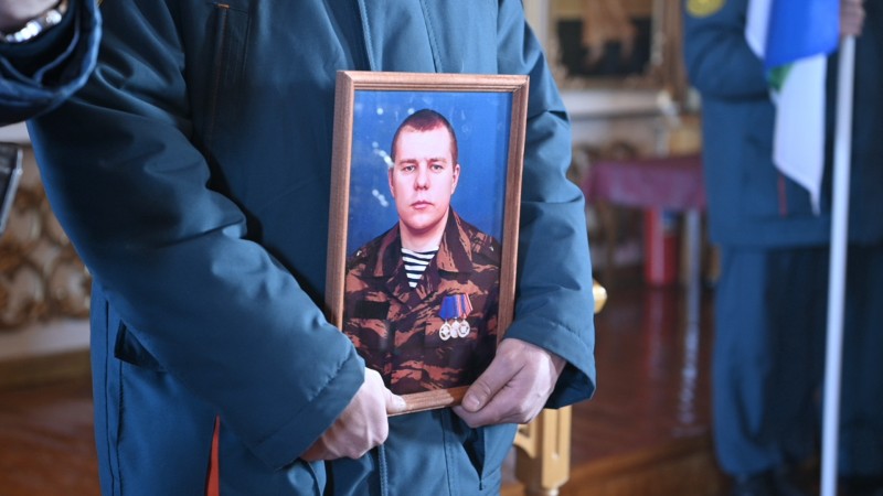 В Коми простились с погибшим в ходе СВО Алексеем Шелеповым