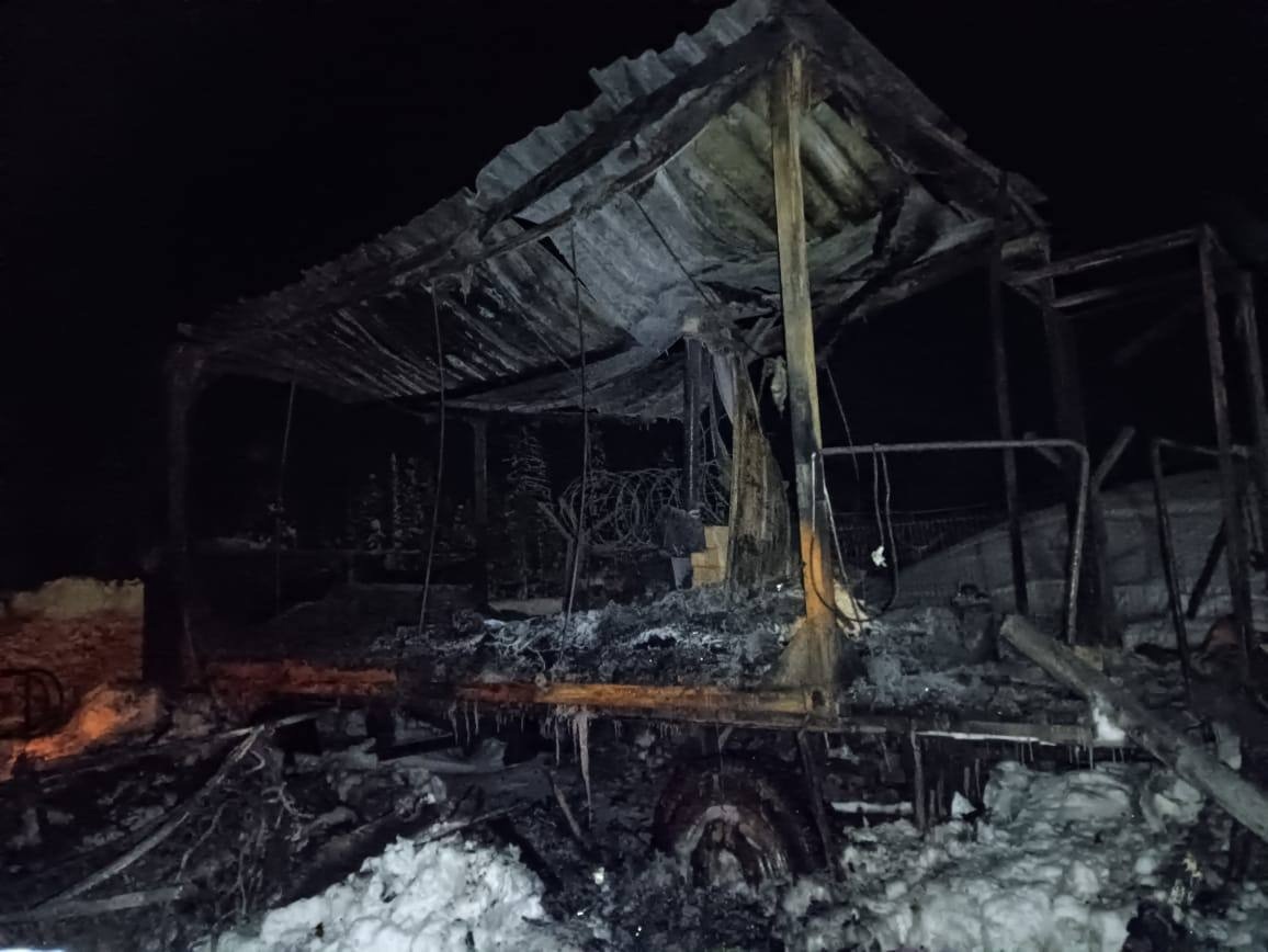 В Коми во время пожара погибли двое рабочих