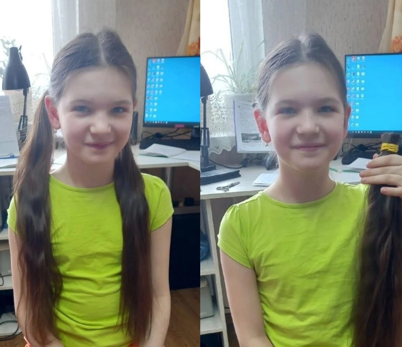 Девочка из Сыктывкара продала волосы и отправила деньги на помощь бойцам в зоне СВО