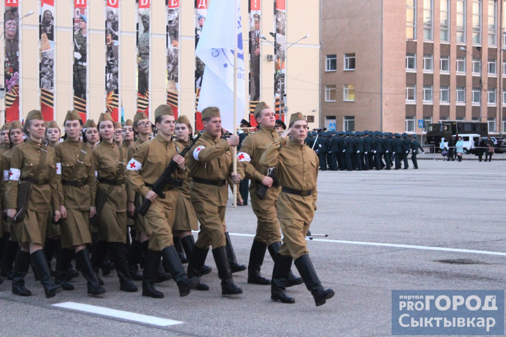 Какие дороги перекроют на День Победы в Сыктывкаре