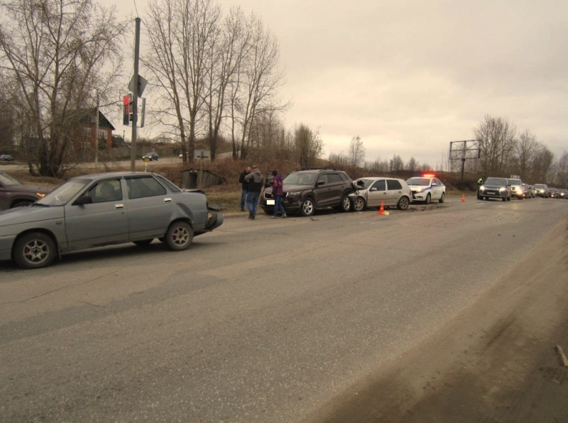 В Коми в двойном ДТП пострадал 8-летний ребенок