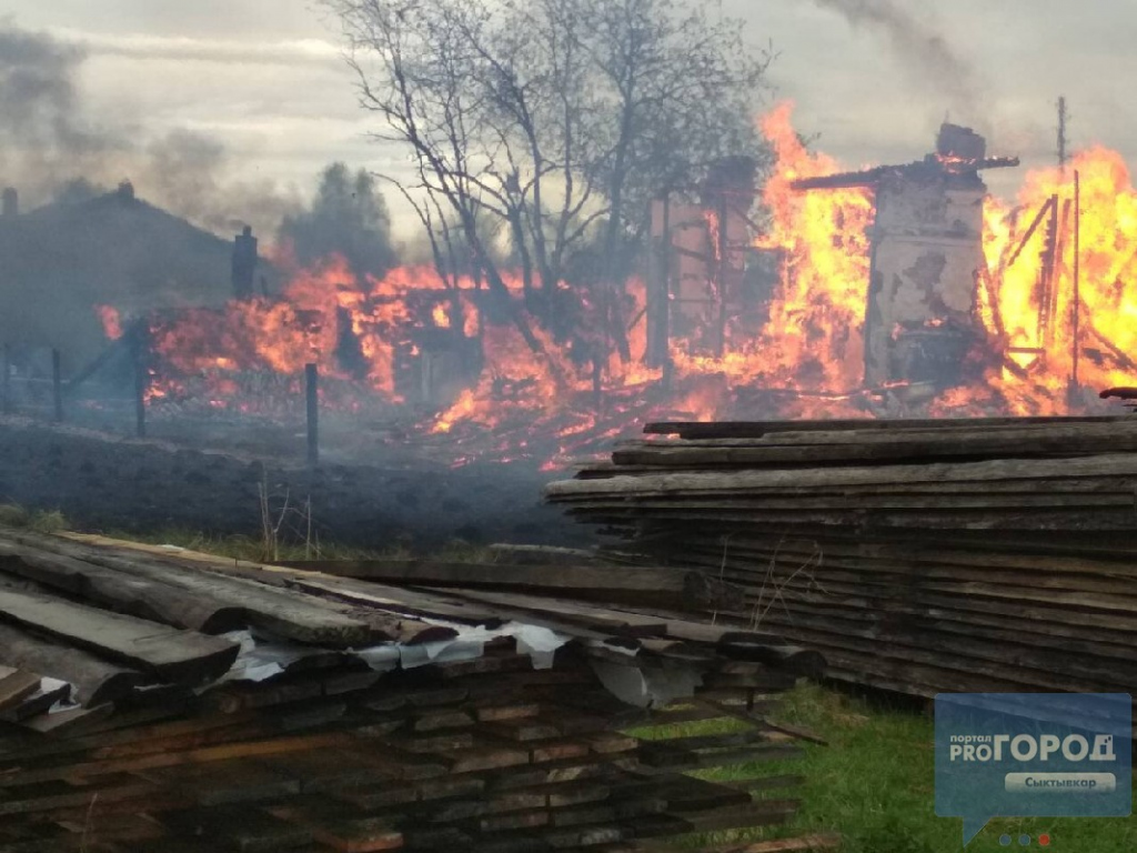 Жителей Коми предупредили о чрезвычайной пожароопасности