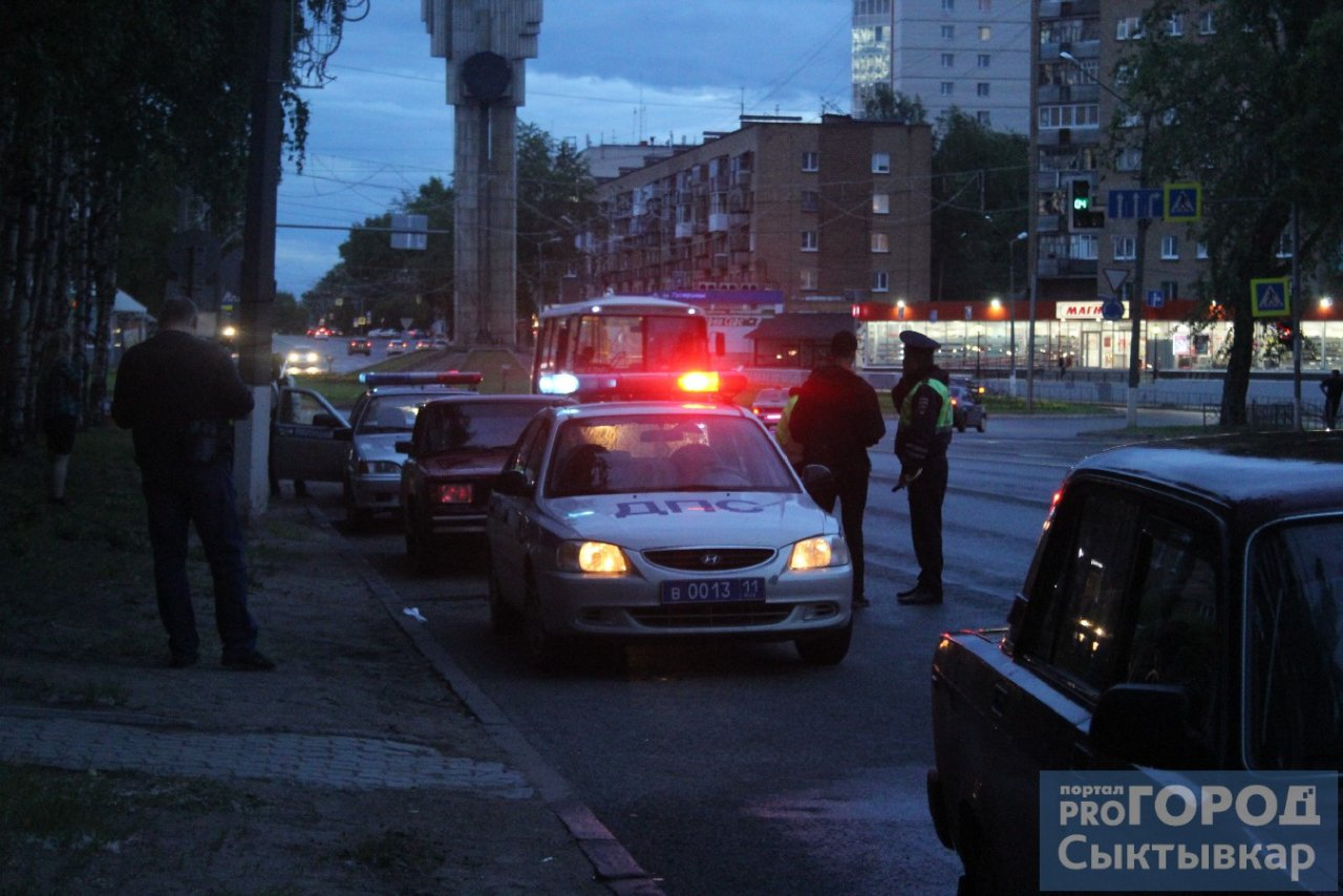 За неделю в Коми поймали 77 пьяных водителей