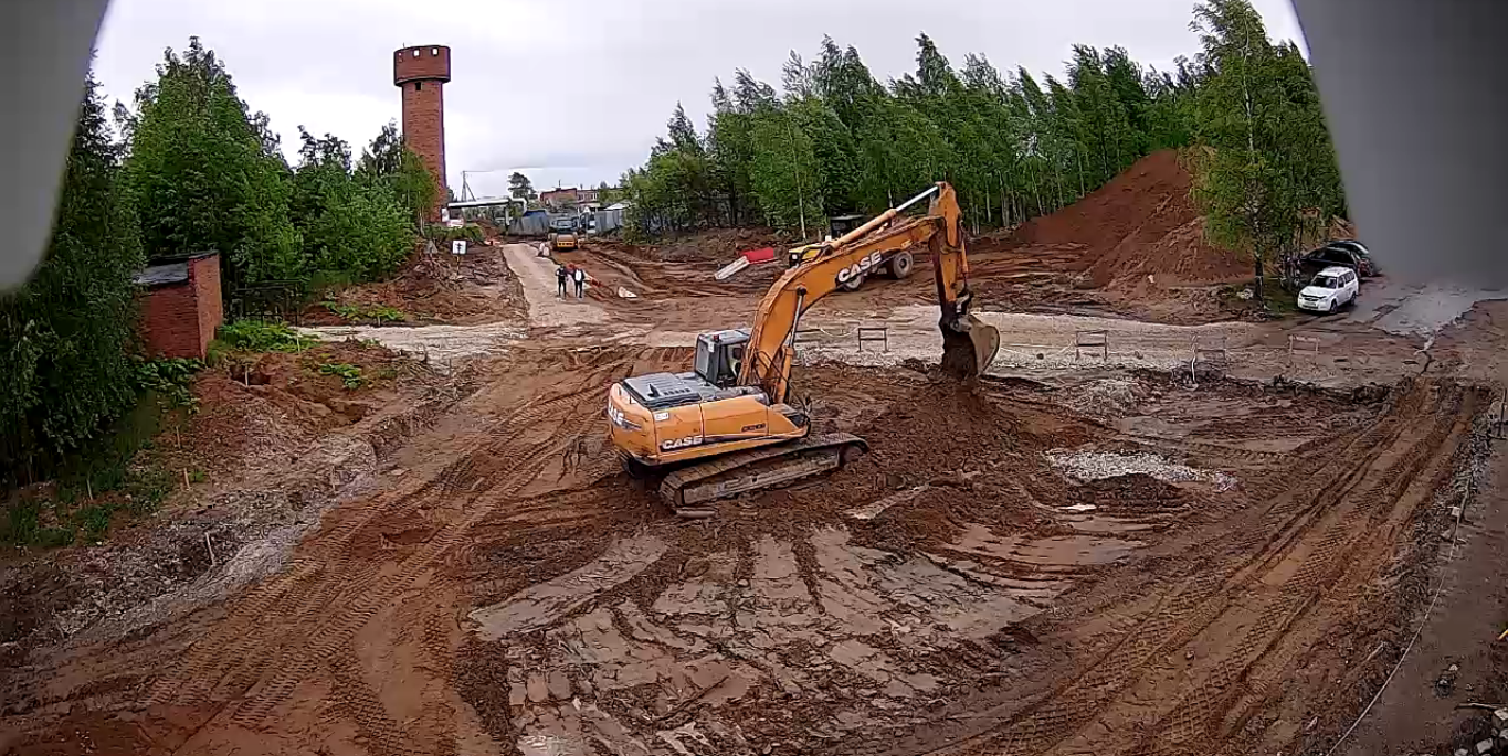 За ремонтом улицы Индустриальной в Сыктывкаре можно наблюдать онлайн