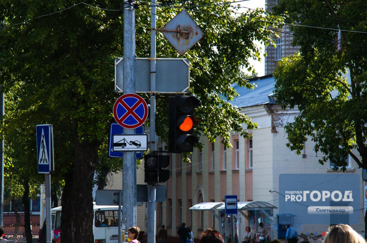 В центре Сыктывкара изменился режим работы светофора