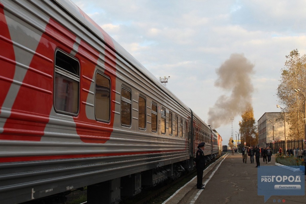 Поезд Сыктывкар - Микунь не будет курсировать в июле 2023 года