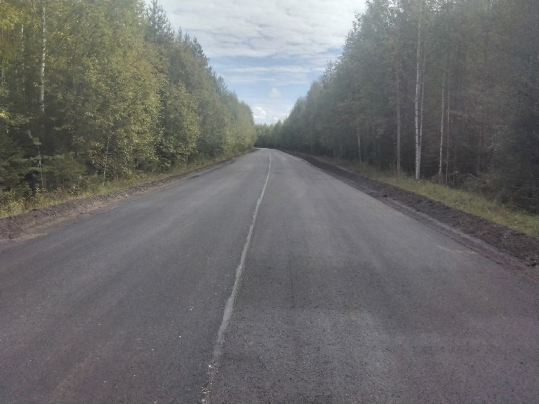 В Коми покрыли асфальтом 10 километров дороги