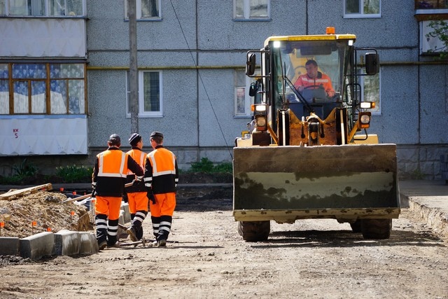 В Сыктывкаре подходит к концу ремонт дублера Октябрьского проспекта