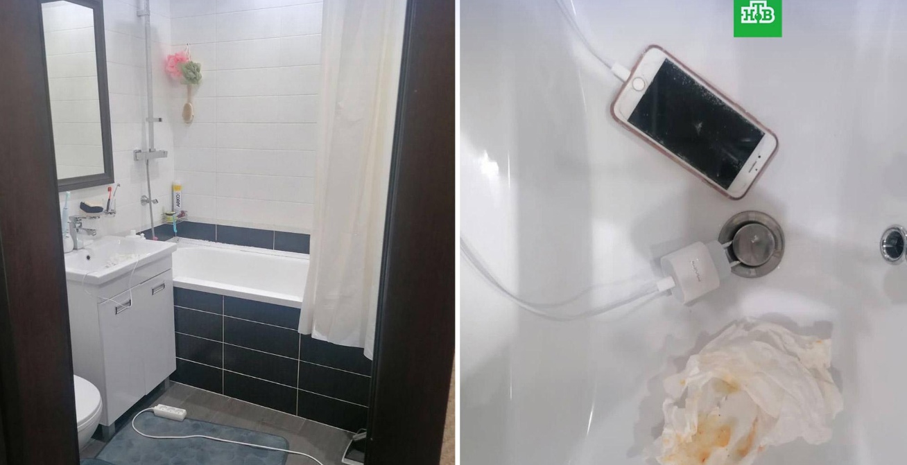 10-летняя девочка уронила айфон в ванну и умерла