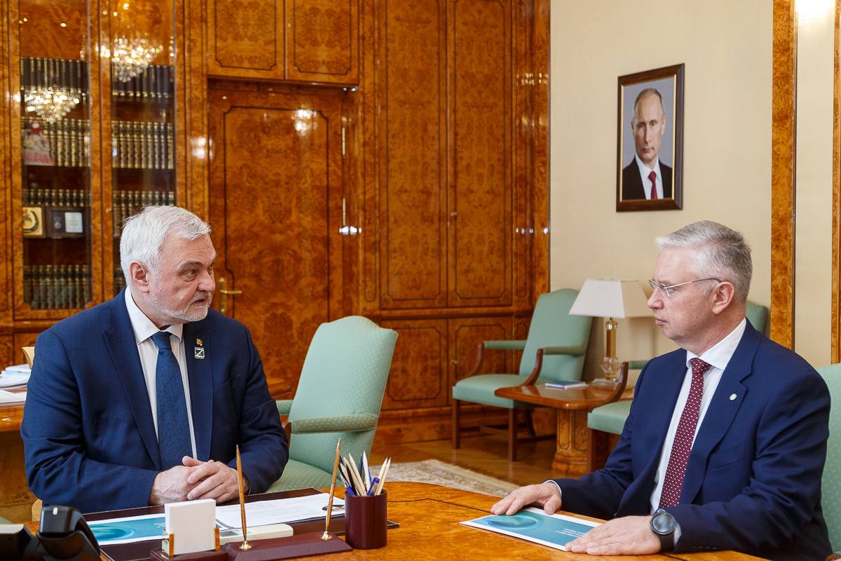 Председатель Северо-Западного банка Сбербанка и глава Республики Коми провели первую рабочую встречу
