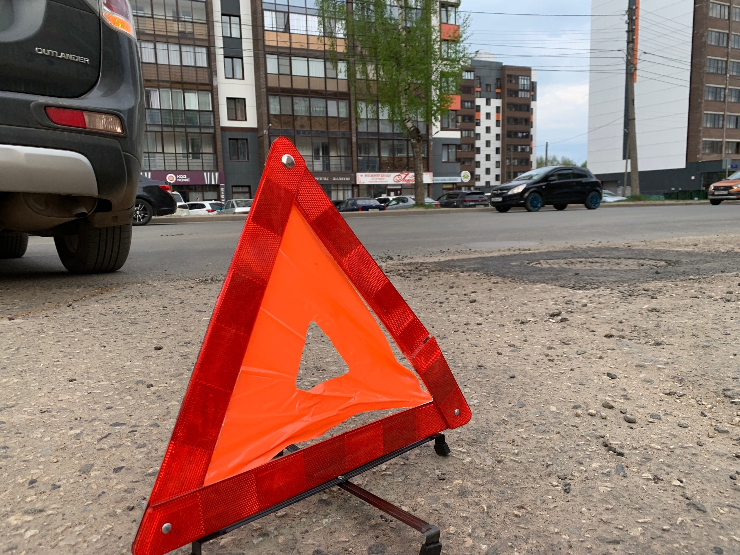 Пешеход нарушитель попал под колеса автомобиля в Сыктывкаре