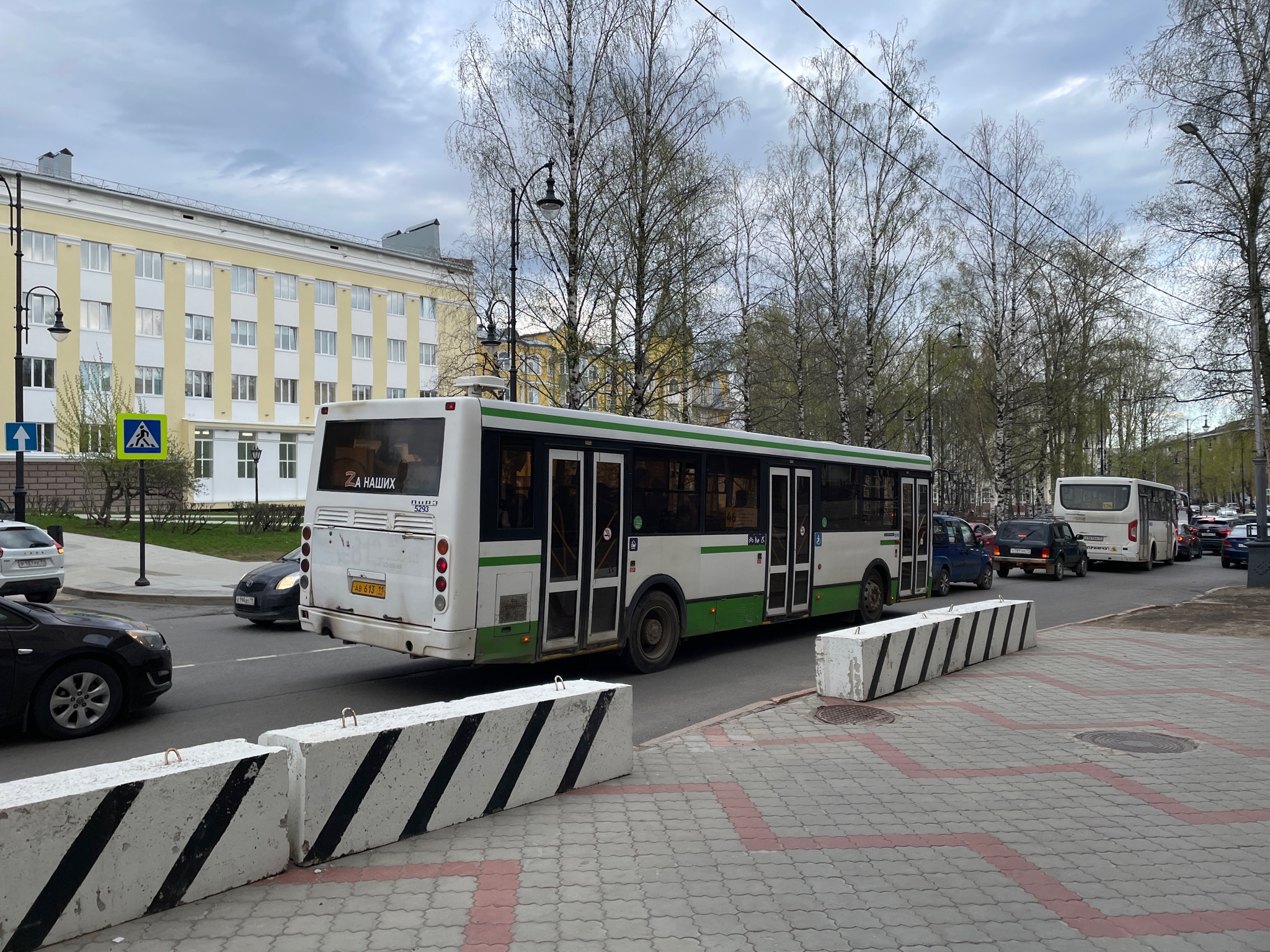 В Сыктывкаре с понедельника временно изменится движение автобусов