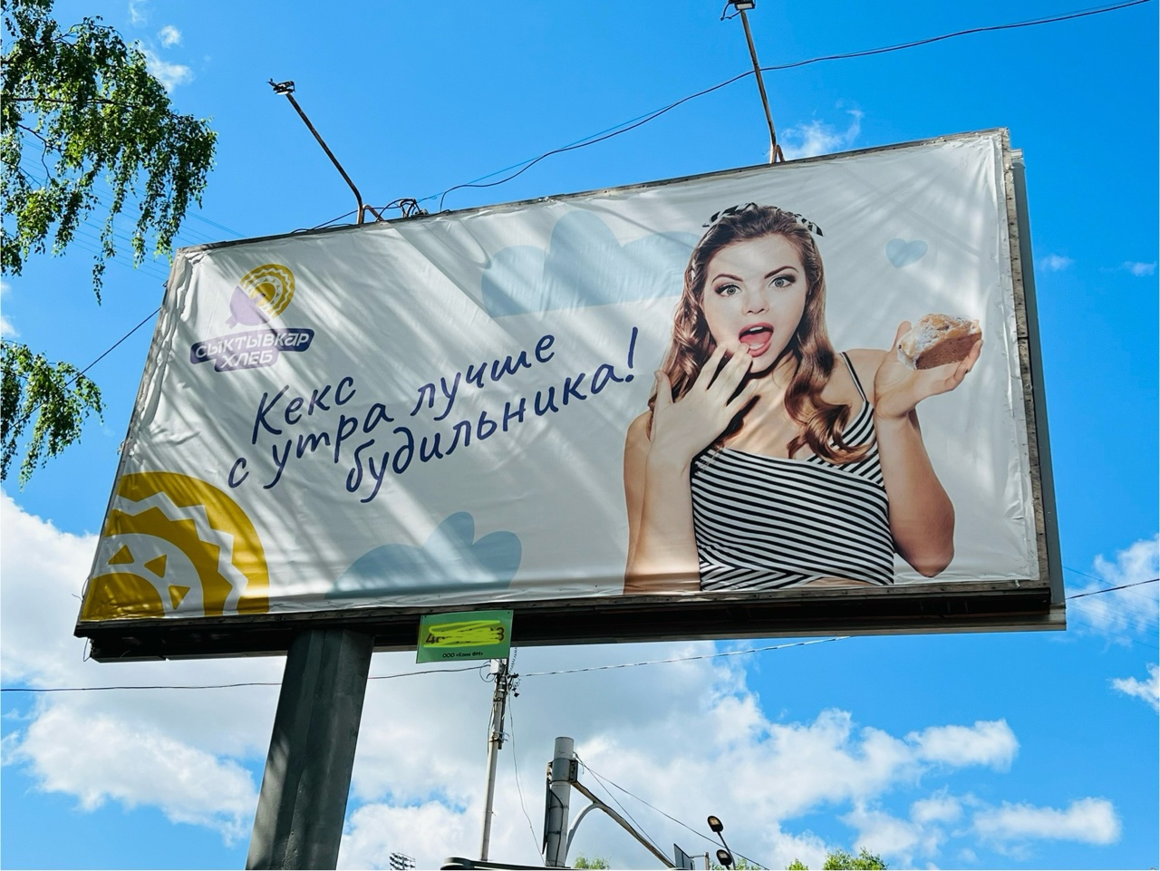 А точно ли кекс, или нечто поинтимнее: Сыктывкарцы не оценили рекламный ход одной из компаний города
