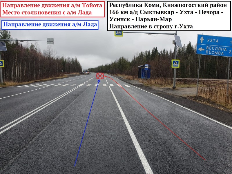 На трассе Сыктывкар-Ухта произошла страшная авария: одна из машин перевернулась и загорелась 