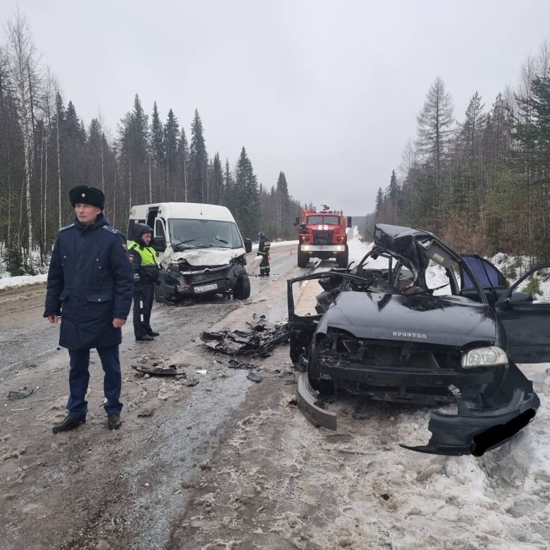Прокуратура начала проверку в связи со смертельным ДТП на трассе "Сыктывкар – Ухта"