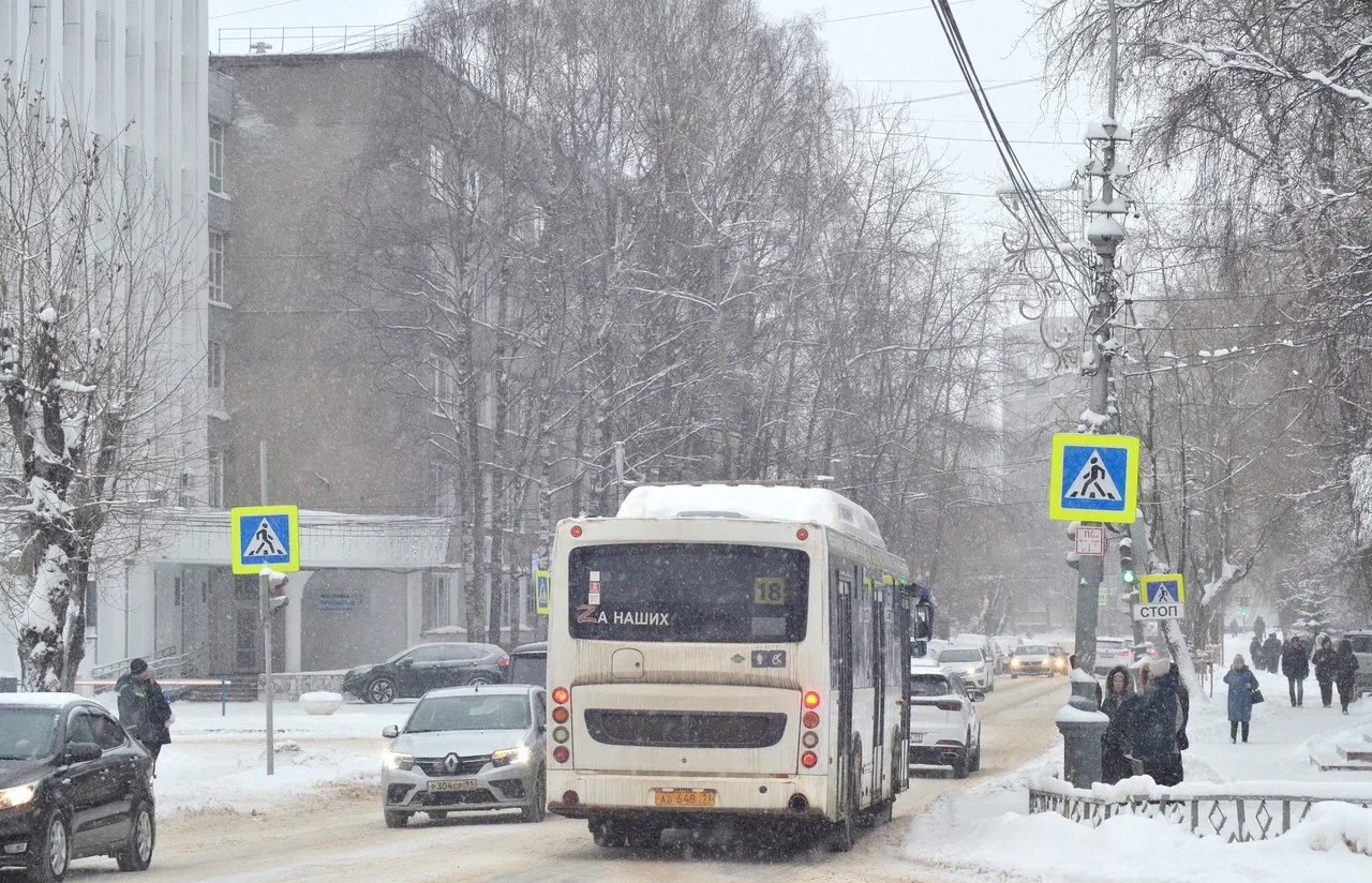 В Сыктывкаре появится второй проекционный пешеходный переход
