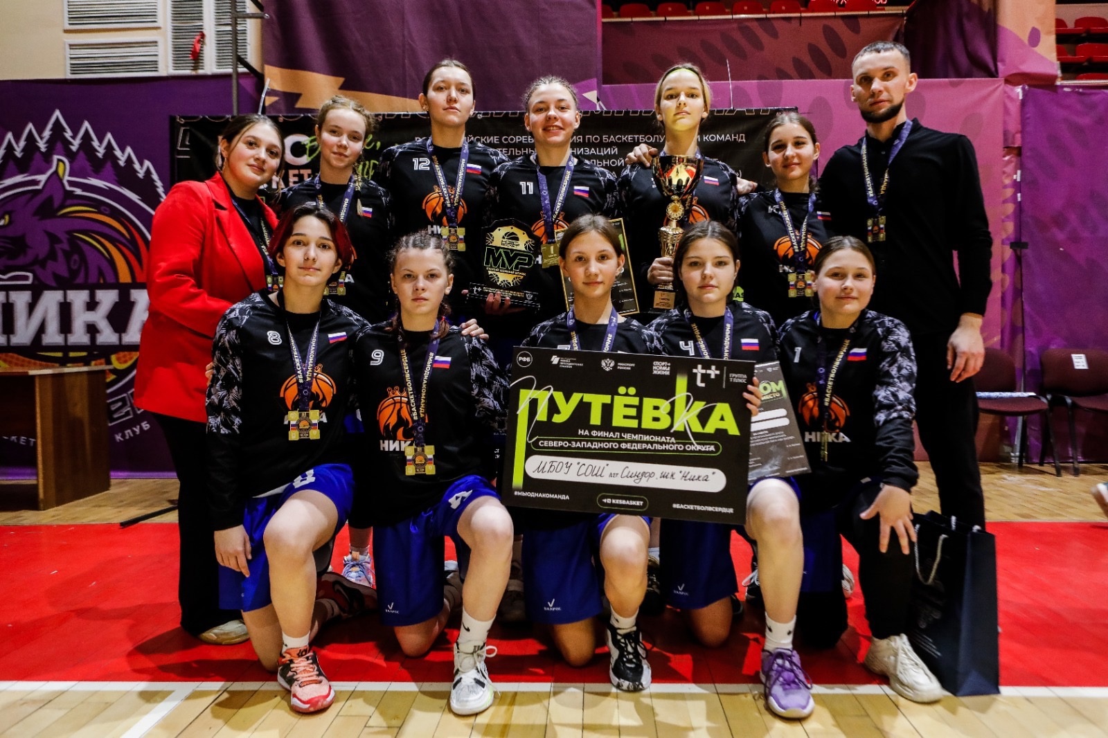 Команды из Синдора и Емвы представят Коми на окружном финале Чемпионата ШБЛ «КЭС-БАСКЕТ»