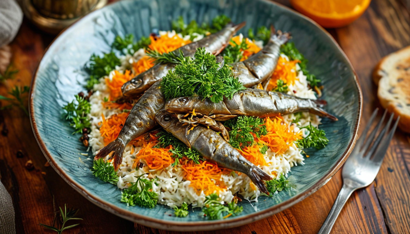 Разминаем шпроты вилкой – и гора вкуснющей закуски готова: даже гурманы пищат от удовольствия