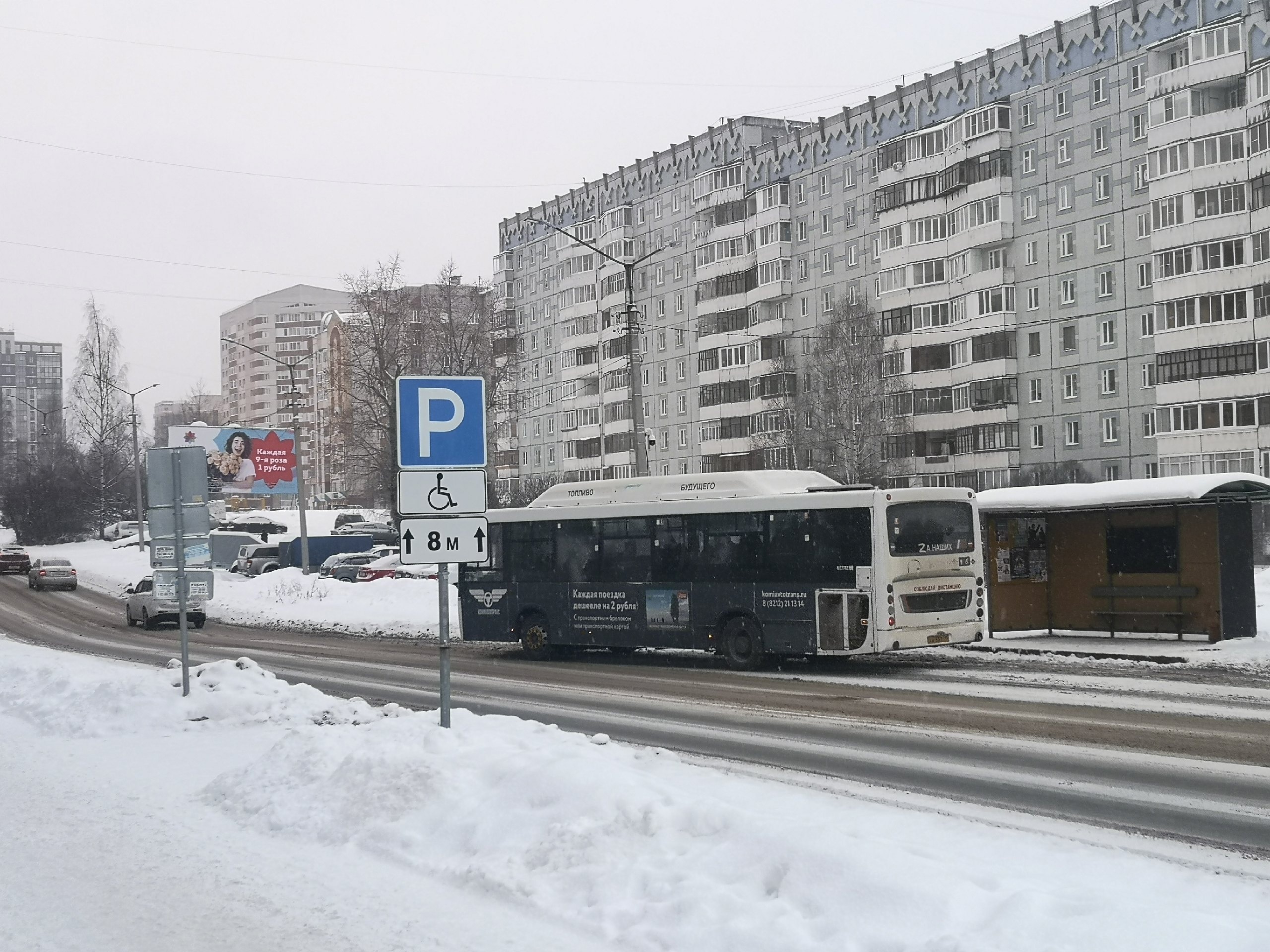 В Сыктывкаре организовали бесплатный проезд на автобусах для зрителей Кубка и Чемпионата России по лыжным гонкам