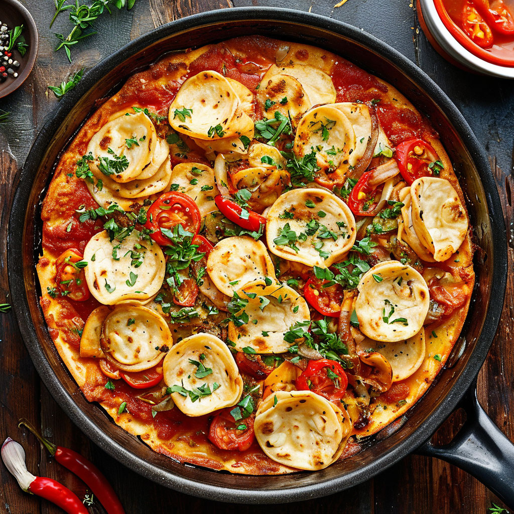 Пицца-лепешка на сковороде: готовится всего за 15 минут — рецепт вкусного и быстрого завтрака