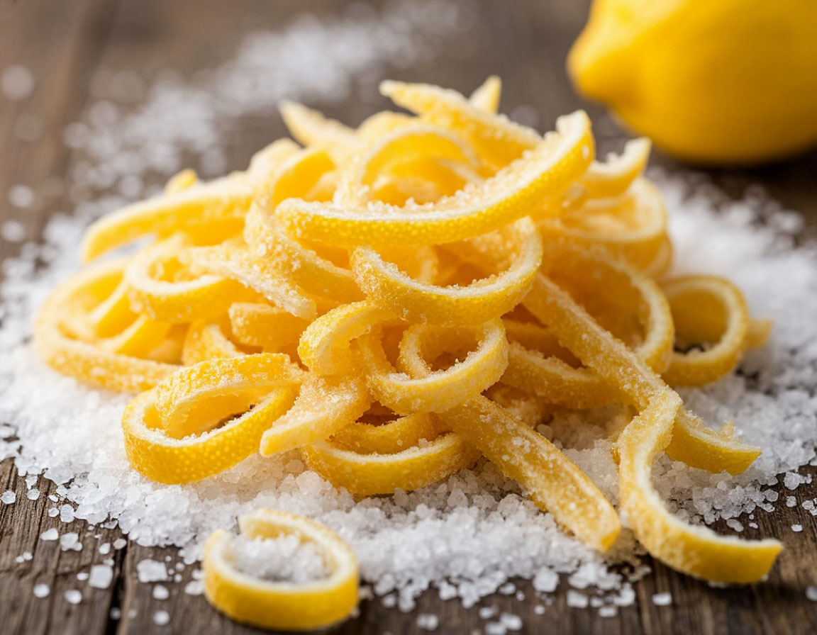 Беру лимонные корки и кладу в соль — весь апрель не нарадуюсь этой хитрости: гениальный лайфхак для мудрых хозяек