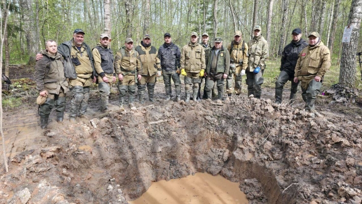 Правоохранители из Коми участвовали в "Вахте памяти" в Новгородской области