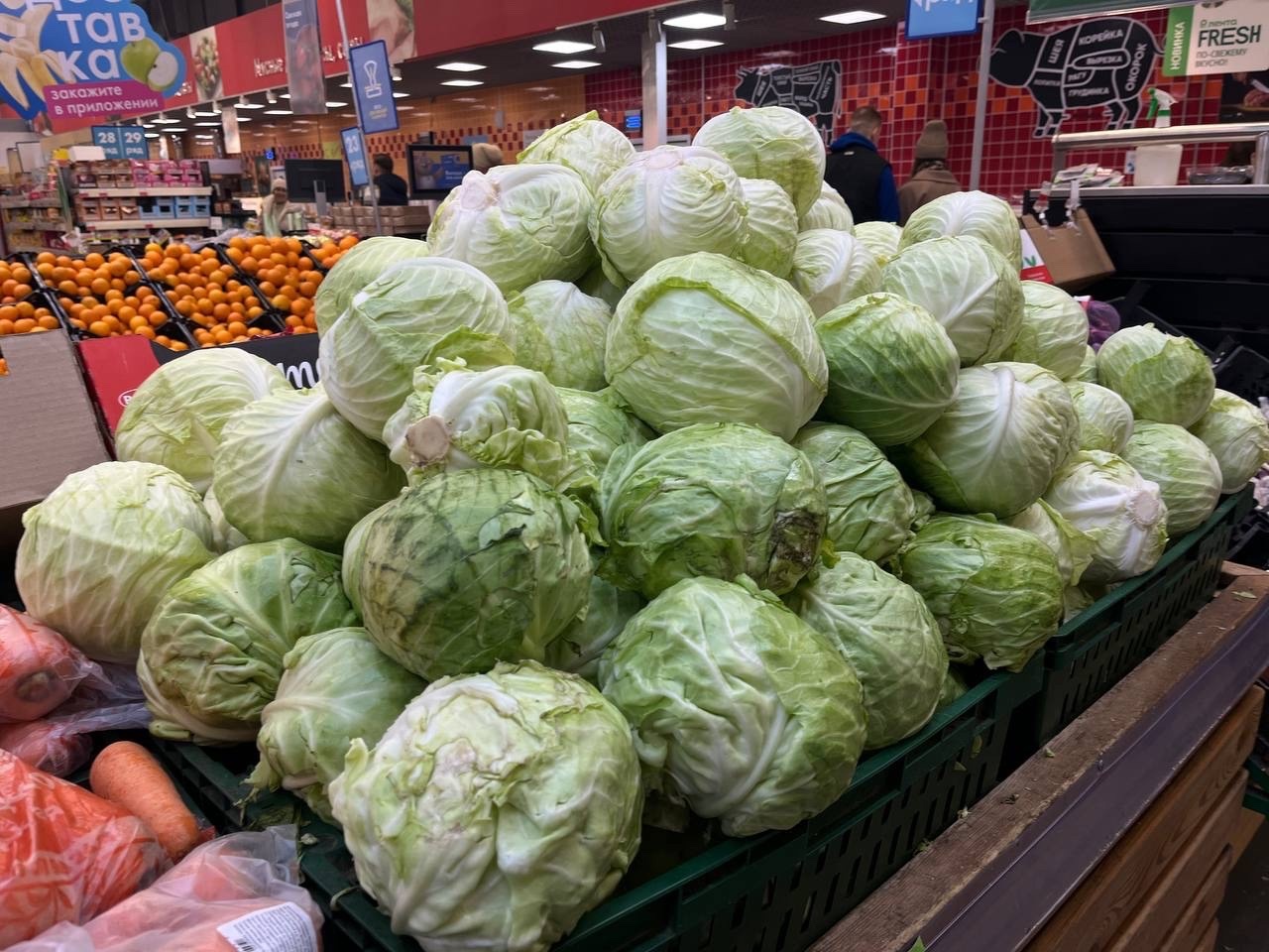 "Магнит" и "Пятёрочка" остаются позади: россияне выбирают другой супермаркет – свежесть зашкаливает, цены – возвращение в 2010 г