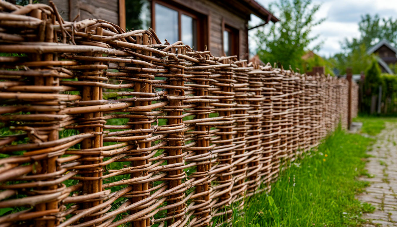 Вместо забора вкопала в землю по границе участка 3 тысячи прутиков: что с ними стало за 3 года