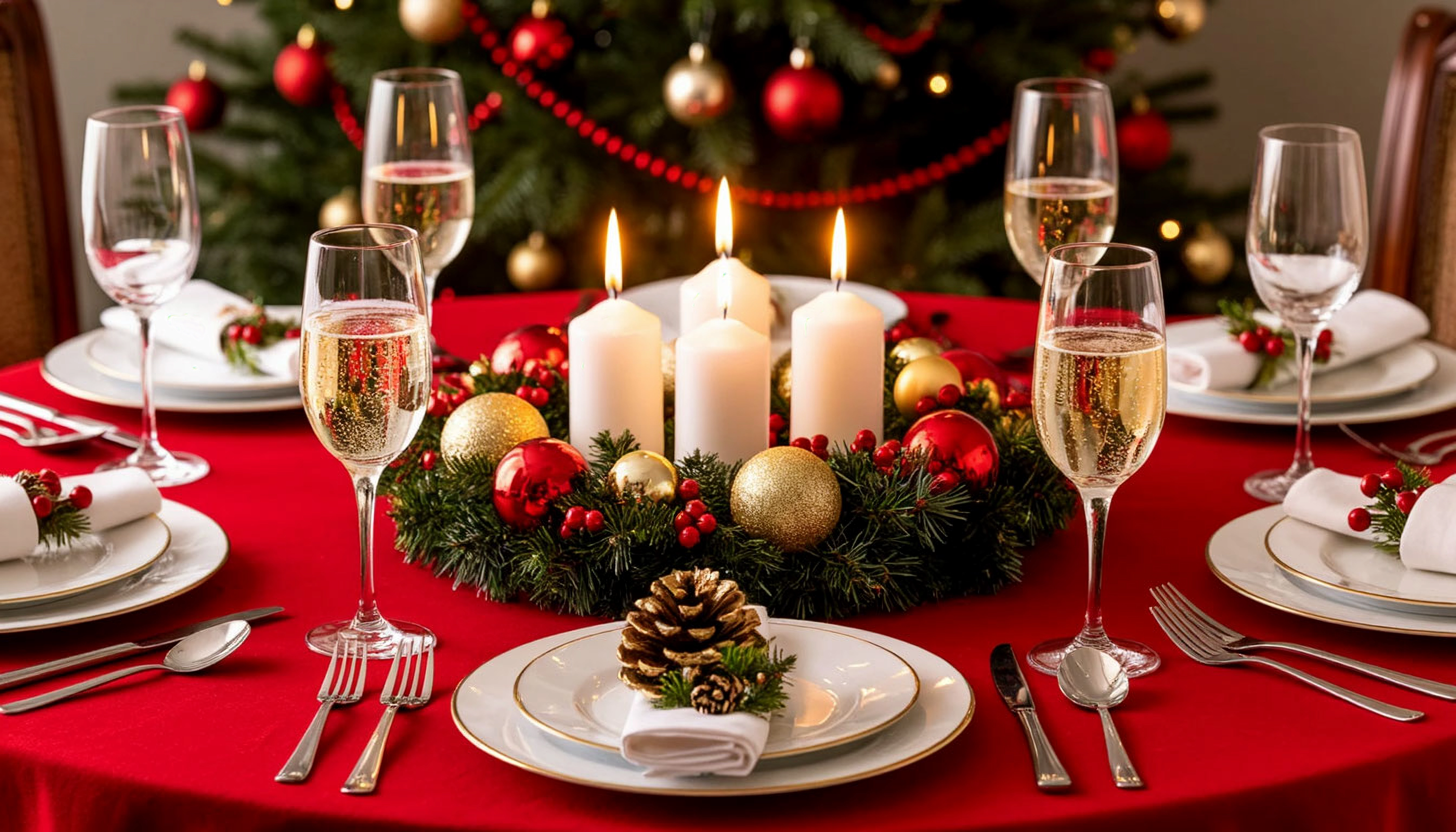 Как украсить стол на Новый год 2026, чтобы задобрить Огненную Лошадь — луга, поля и страсть стихии огня