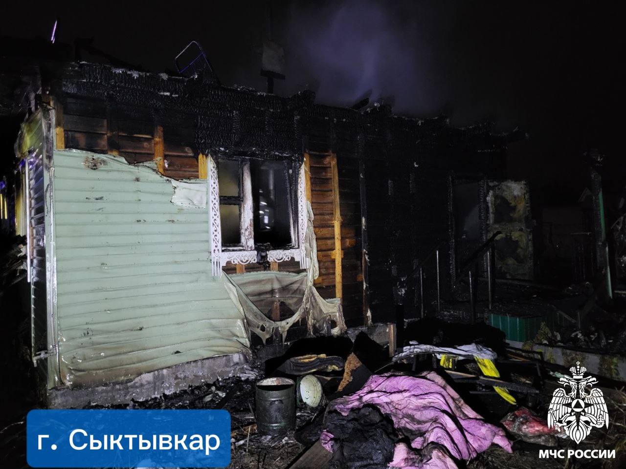 В Коми за сутки произошло три бытовых пожара