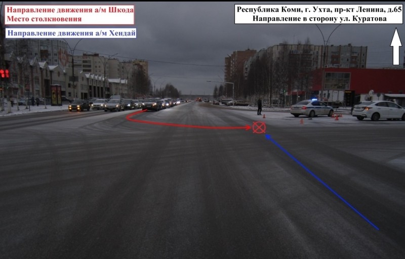 В Коми молодой водитель спровоцировал аварию, пострадал ребенок