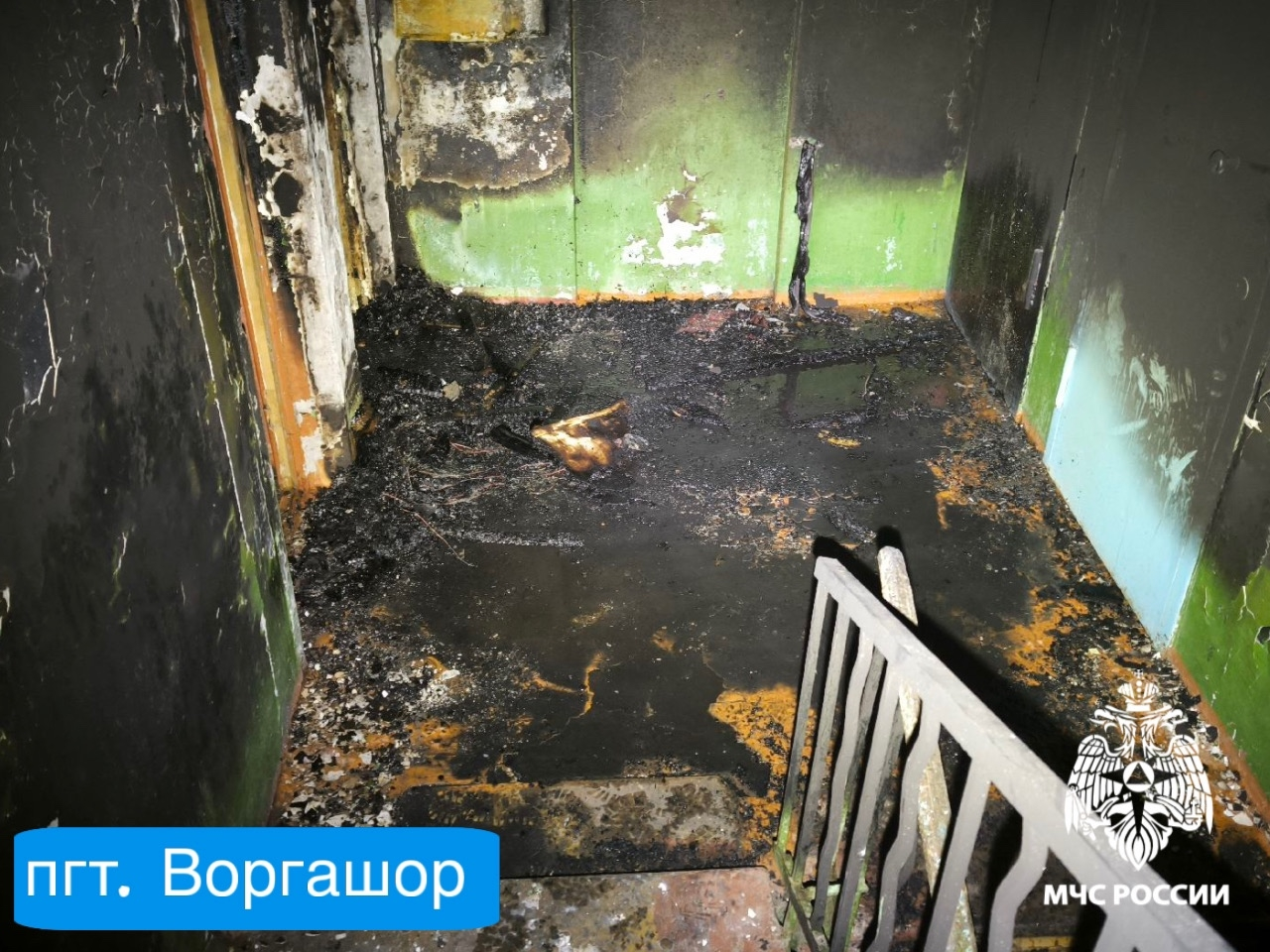 В одном из городов Коми за сутки произошло два пожара в жилых домах