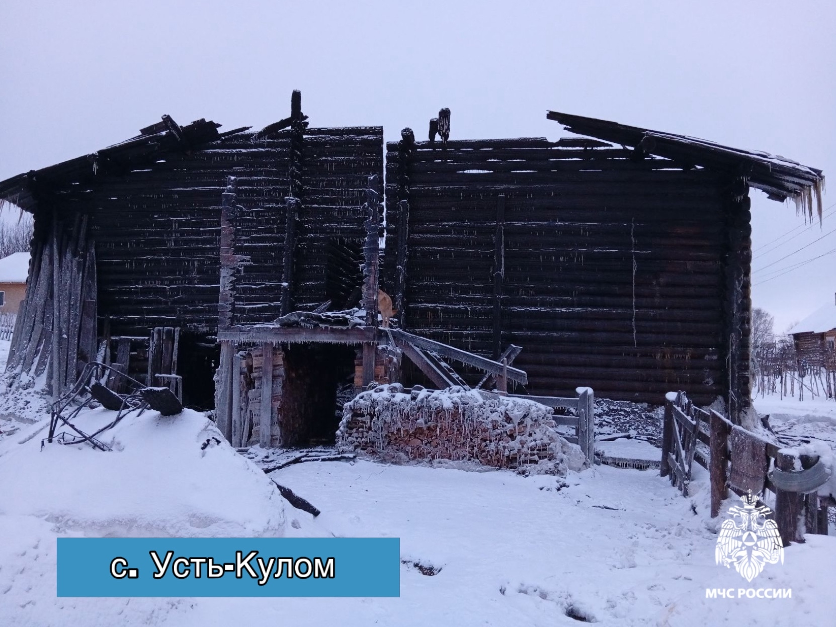 В Коми за сутки произошло шесть пожаров