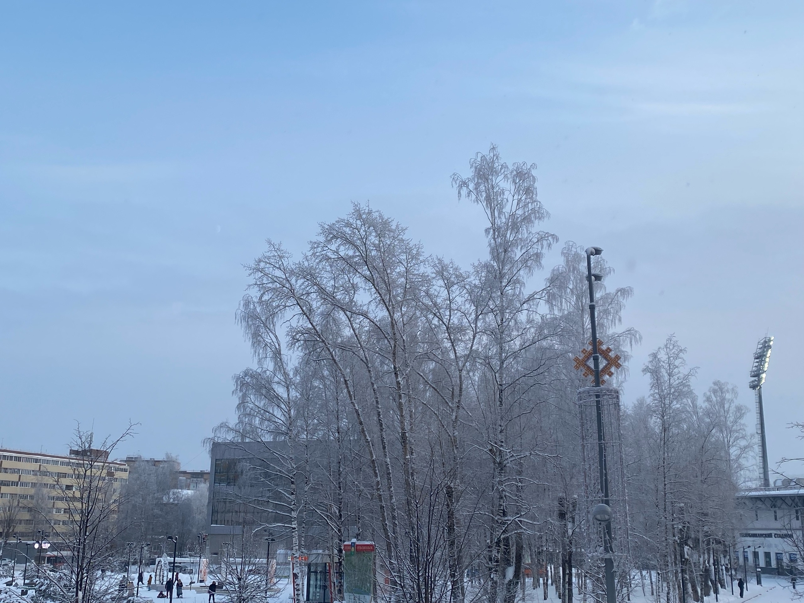 28 декабря в центре Коми усиливаются морозы