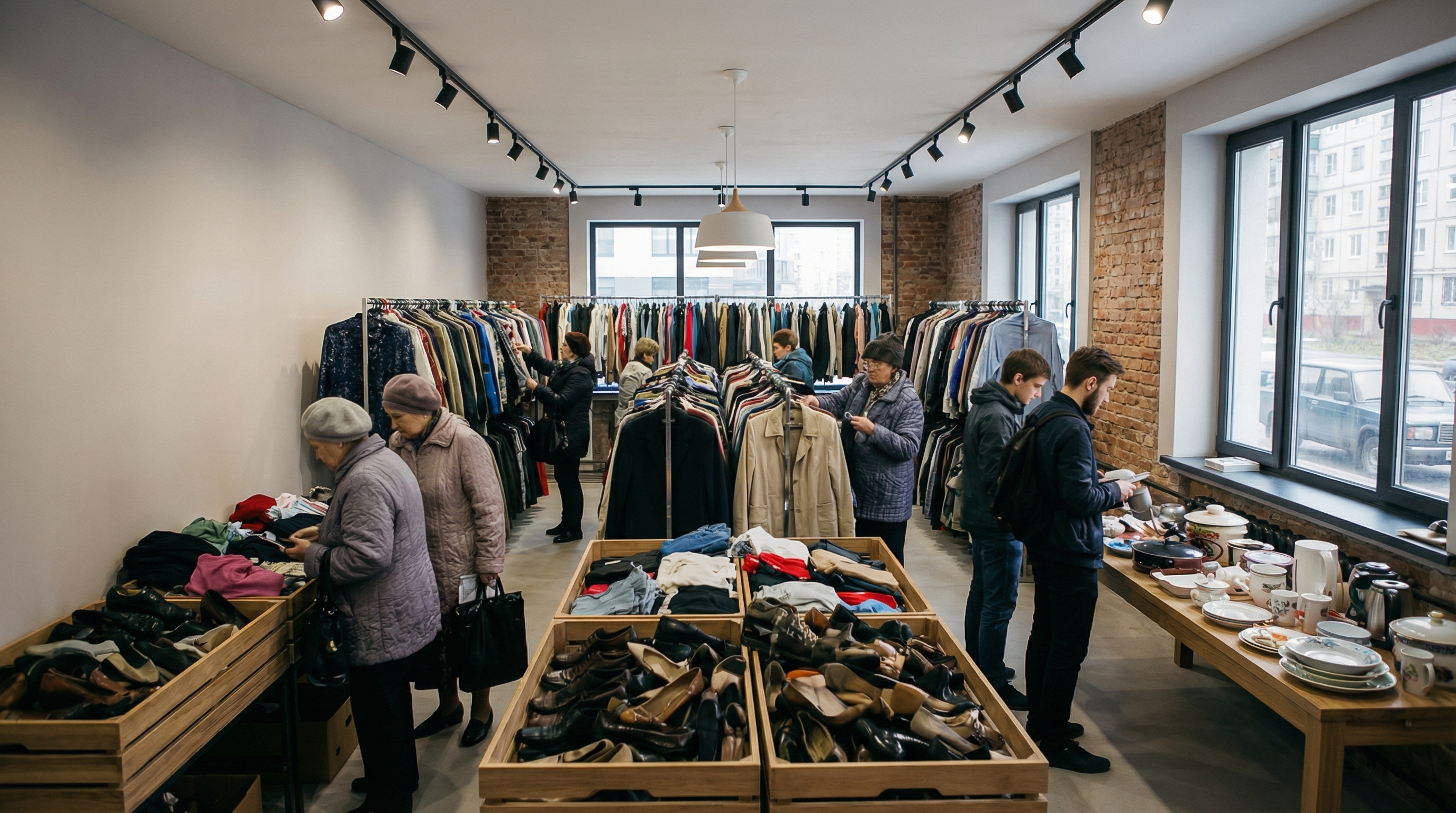 "7 лет отпахал в Секонд-Хенде": откуда берется такая дешевая одежда и мой список - что никогда не буду здесь покупать - рассказ из зала