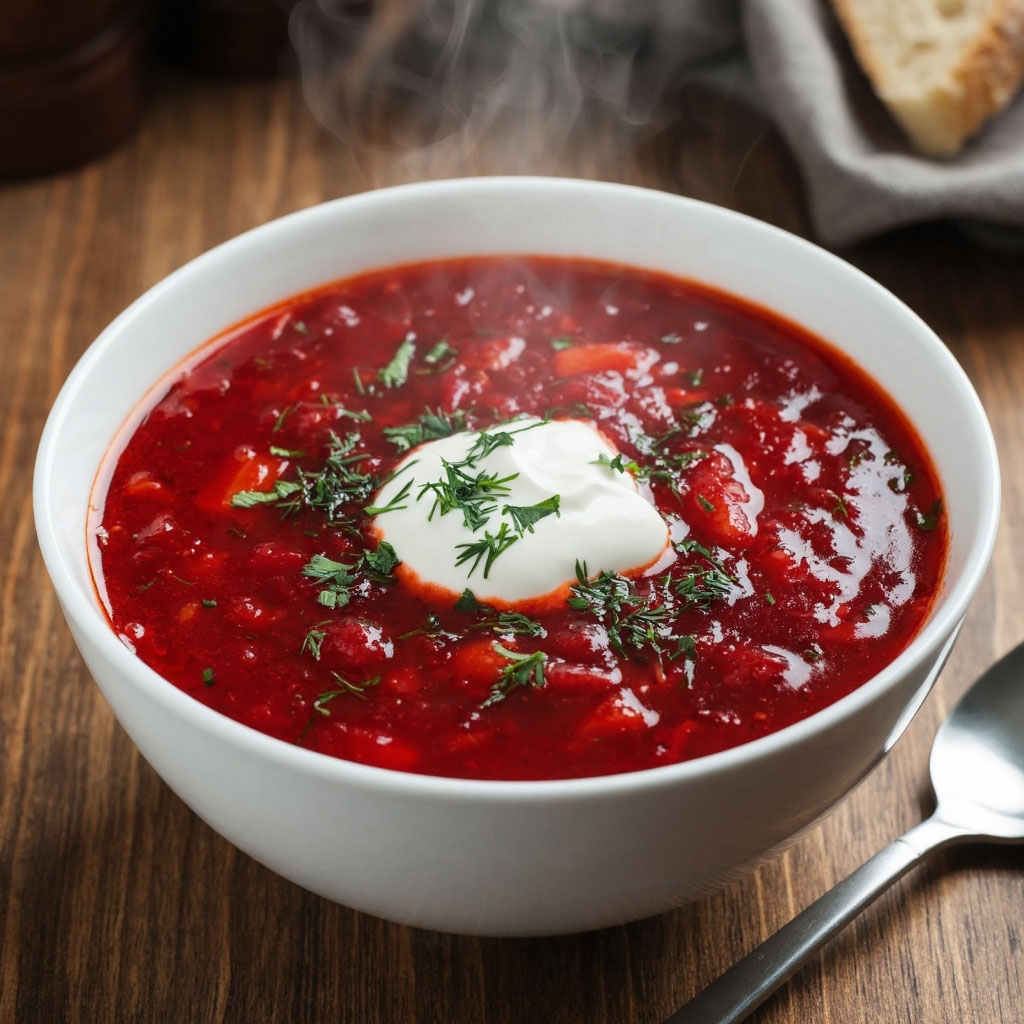 Как варят настоящий борщ, а не суп со свеклой: нашла рецепт в книге 1952 года. Есть 2 тонкости: от них зависит вкус и рубиновый цвет