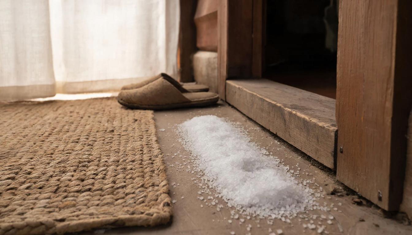 Щепотка соли вдоль плинтуса перед сном: старинная мудрость для защиты дома - актуально в наши дни