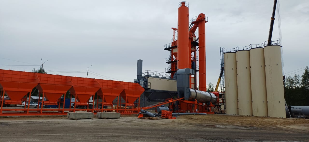 Передвижные асфальтобетонные заводы показали свою эффективность в Республике Коми