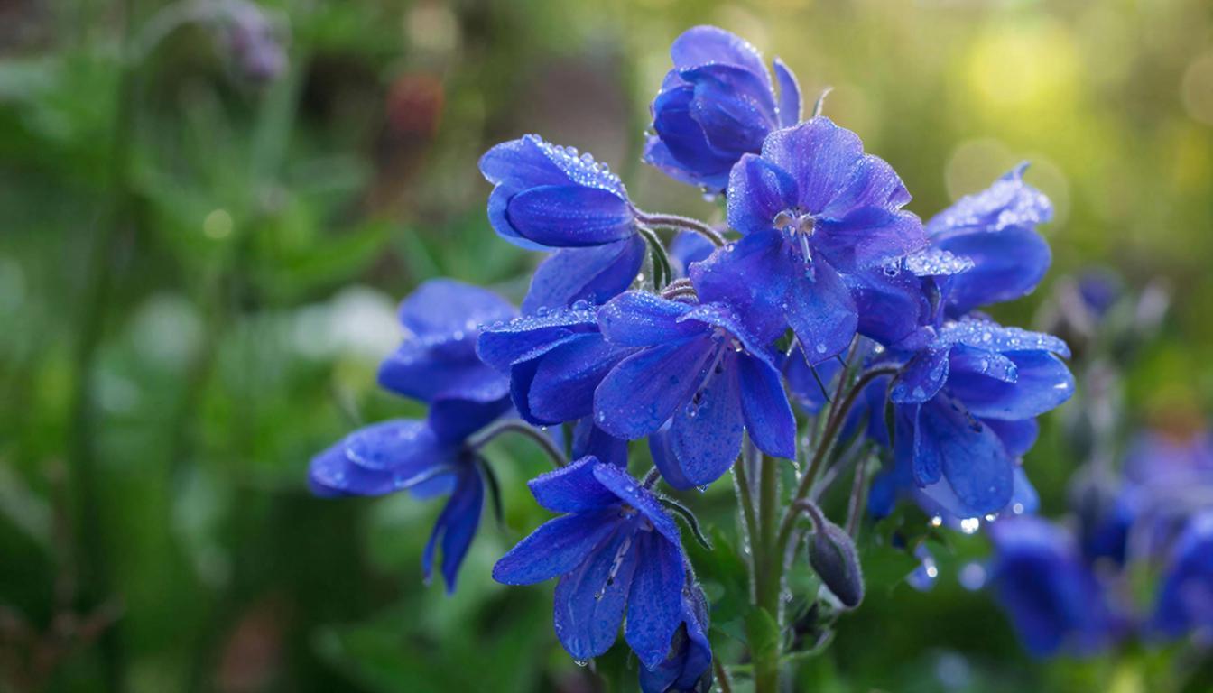 Этот многолетний цветок — настоящий синий бархат в вашем саду