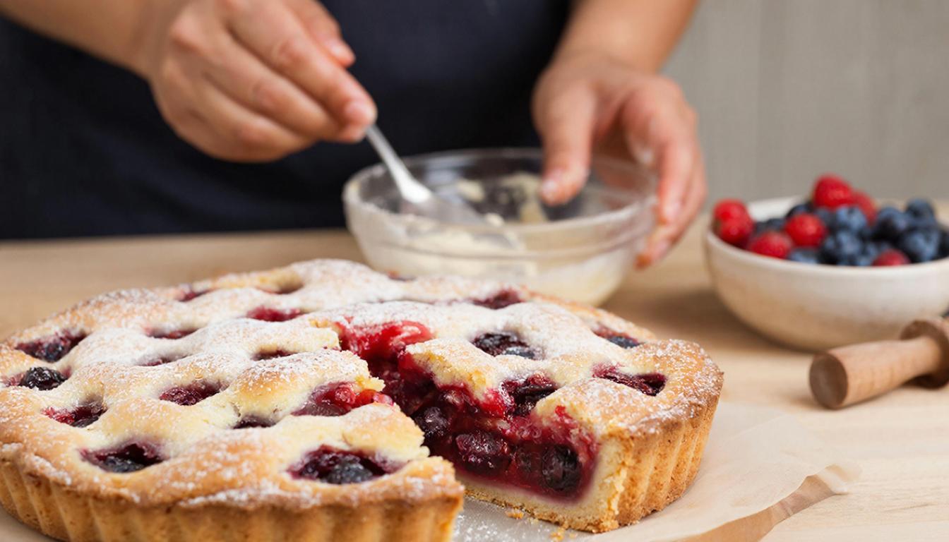 Пирог "5 ложек" выручит любую хозяйку: тесто замешиваем за 5 минут — обалденная выпечка на каждый день