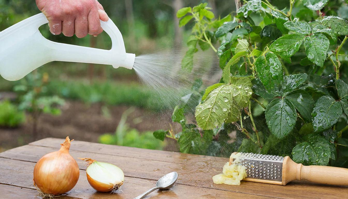 Натираю луковицу дедовским способом — и ни 1 тли на даче больше нет, классный метод