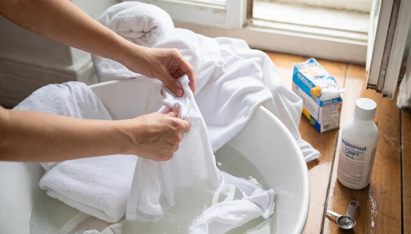 3 ложки в таз – и вещи белые, как альпийский снег: ни серости, ни желтизны – даже серая "тряпка" будет сиять белизной