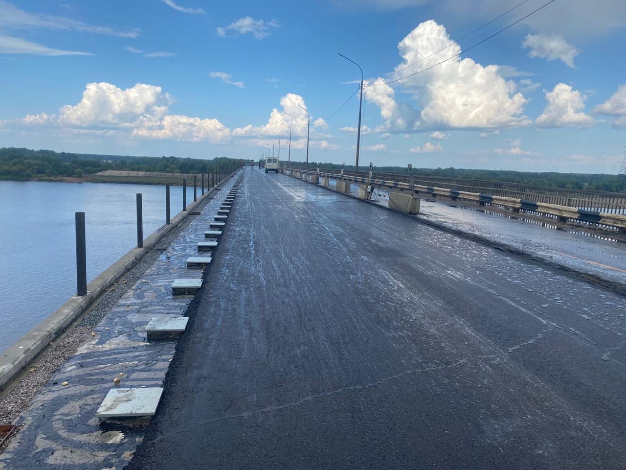 В Коми в 2026 году продолжат модернизировать мост через реку Вычегду 
