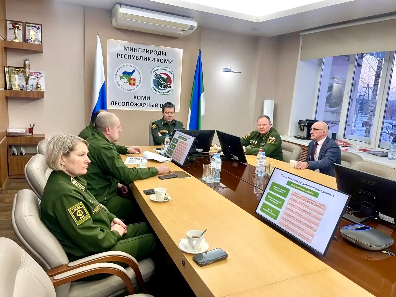 Глава Рослесхоза оценил готовность Коми к пожароопасному сезону