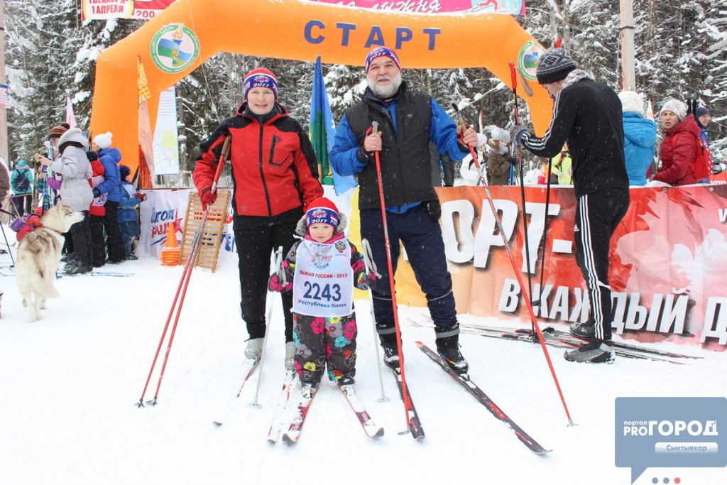 В Коми участники «Лыжни России» соберут деньги для лечения ребенка