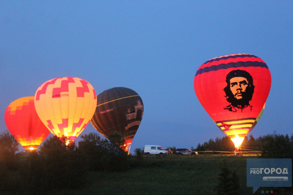 Стало известно, когда над Коми взлетят десятки воздушных шаров